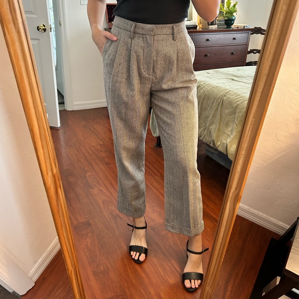 Urban Outfitters Herringbone Dress Pants